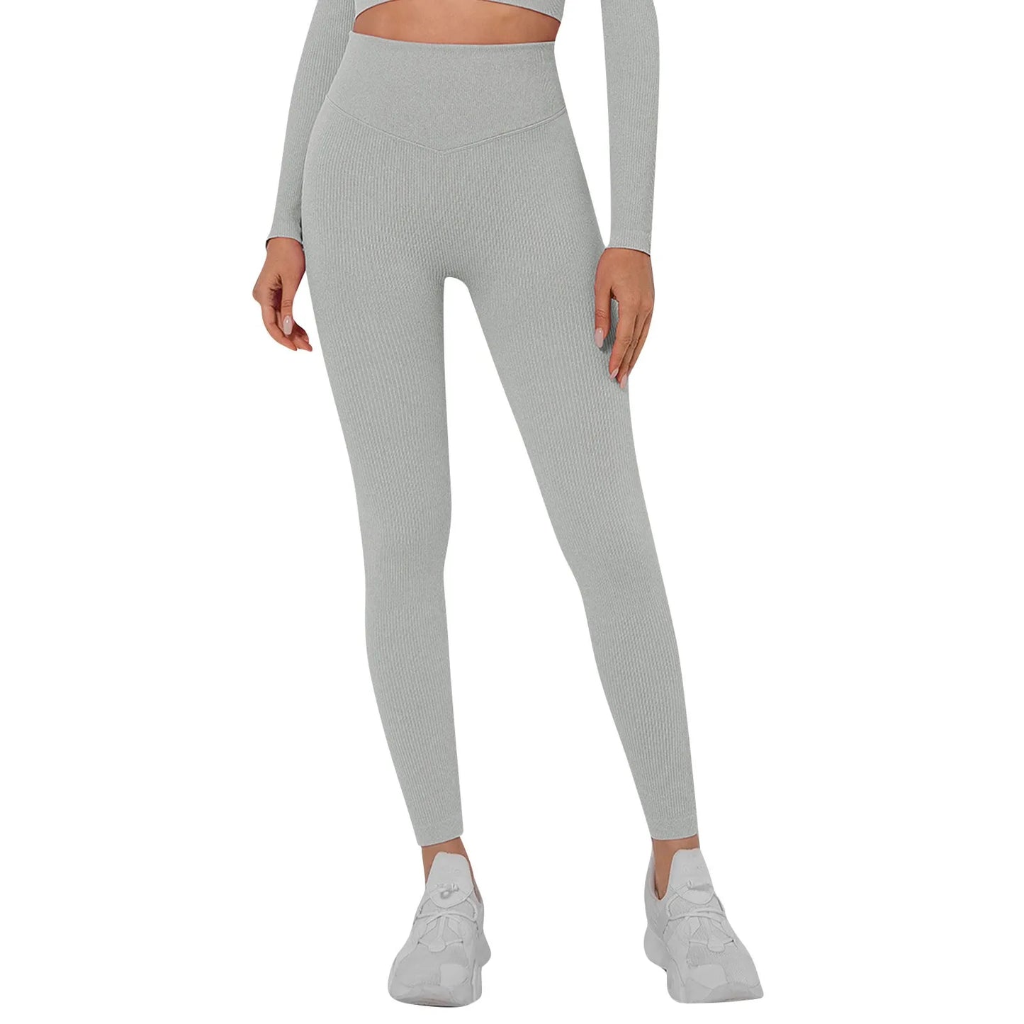 Women's Sports Leggings High Waist Butt Push Up Leggings/Seamless Compression Gym Leggings For Sports Yoga