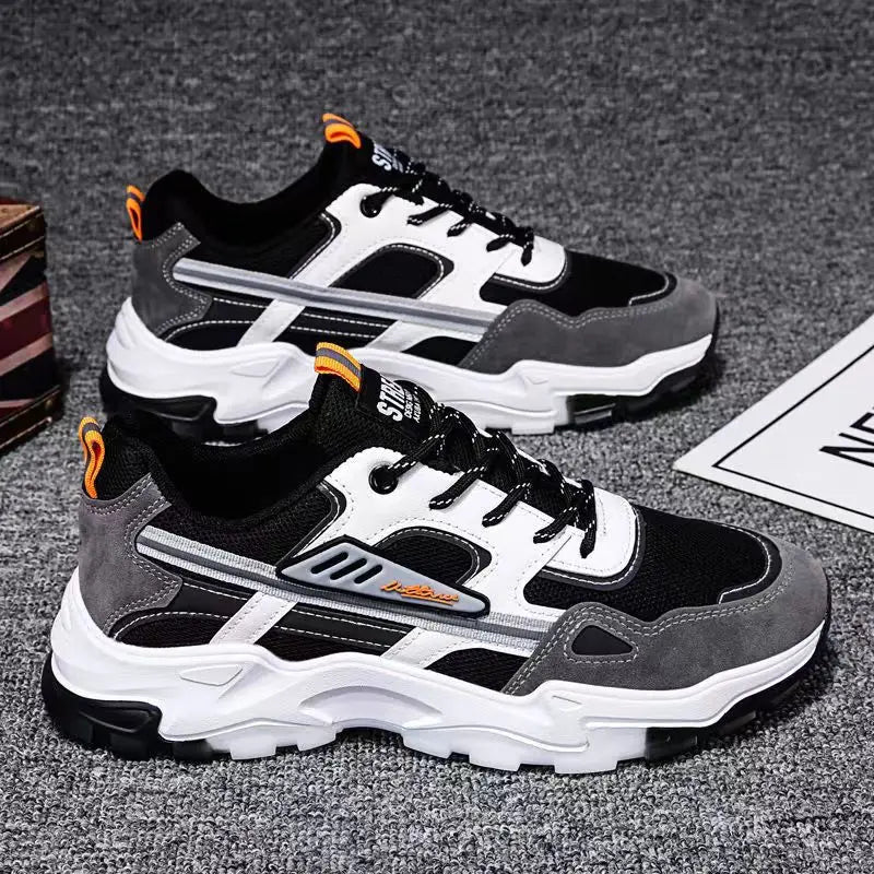 NEW Men's Breathable Mesh Running Sneakers Running Shoes/Outdoor Anti-skid Sports Running Shoes Men Sports Shoes