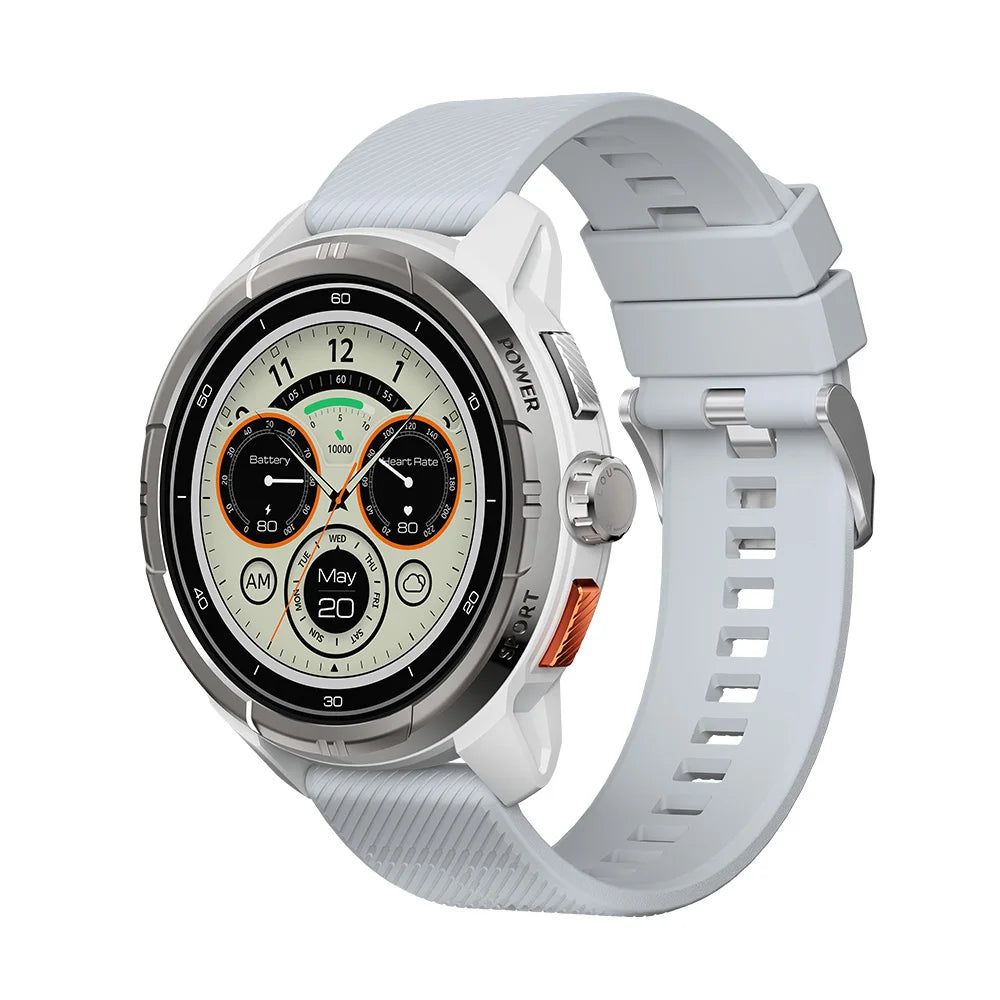 HAYLOU Solar Ultra GPS Smart Watch 1.6” AMOLED Display 60Hz Refresh Rate/Bluetooth Calls 5ATM Water Resistance Sports Smartwatch