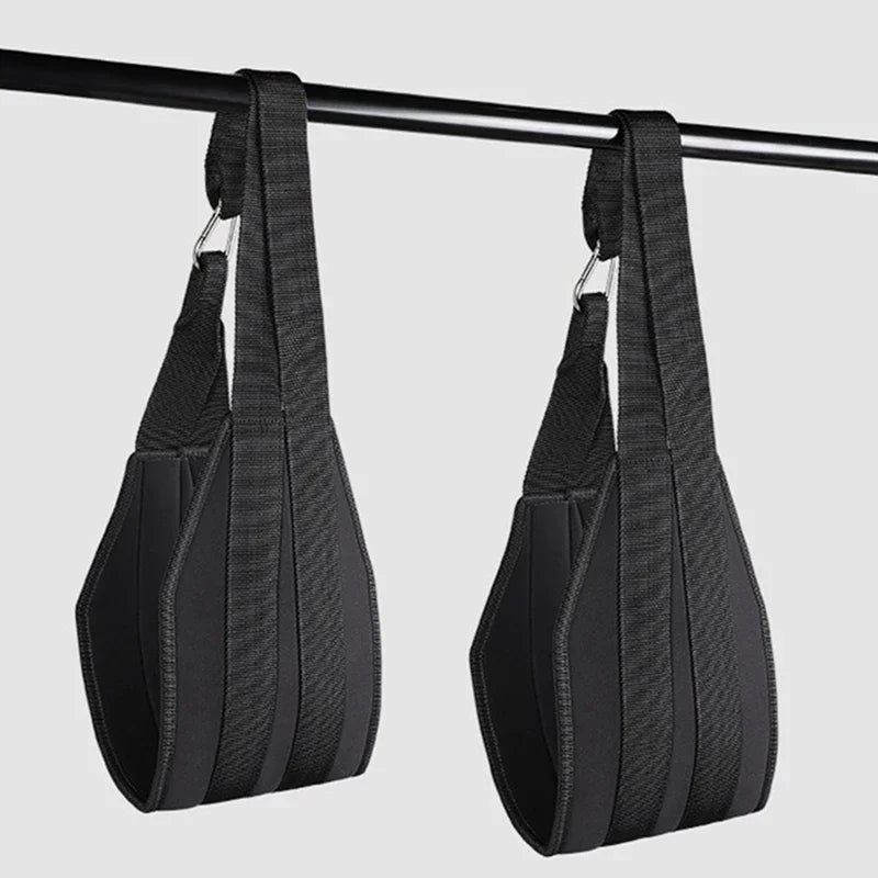 A Pair Heavy Duty AB Sling Straps Suspension Rip-Resistant Fitness/for Pull Up Bar Hanging Leg Raiser Gym Home Fitness Equipment