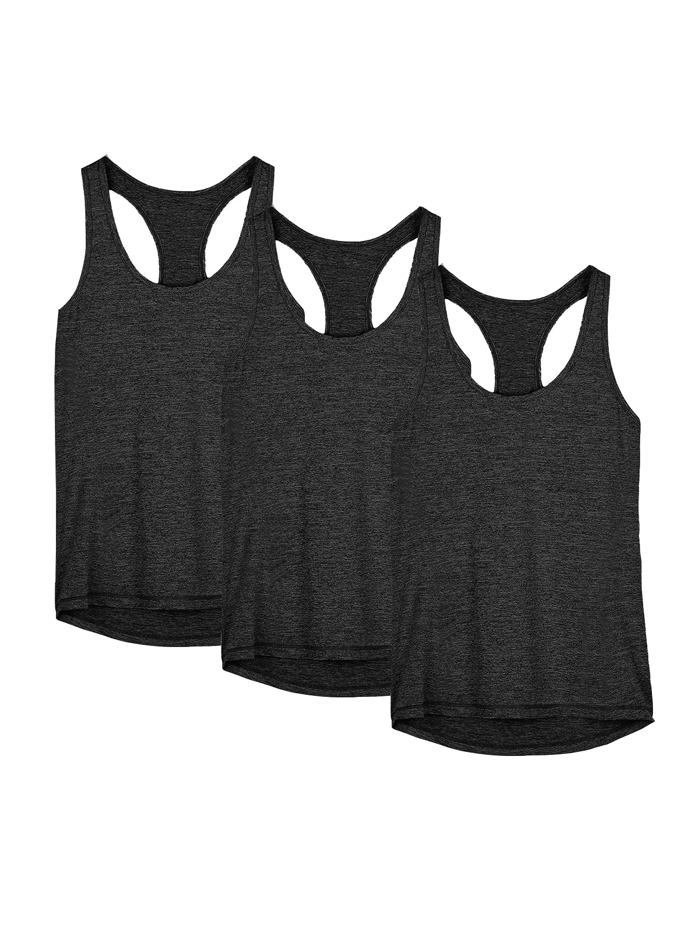 3 Pcs Women Sport tank Tops Loose Yoga Tops Quick Dry/Workout Sport Tops For Women Fitness Sport Yoga Shirt