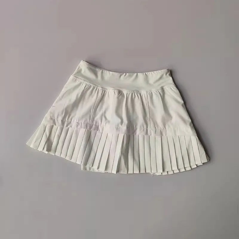 Women 2 in 1 Jogging Shorts Skirts High Waist Fitness/Sport Yoga Shorts Tennis Golf Gym Running Shorts Sports Tight Shorts