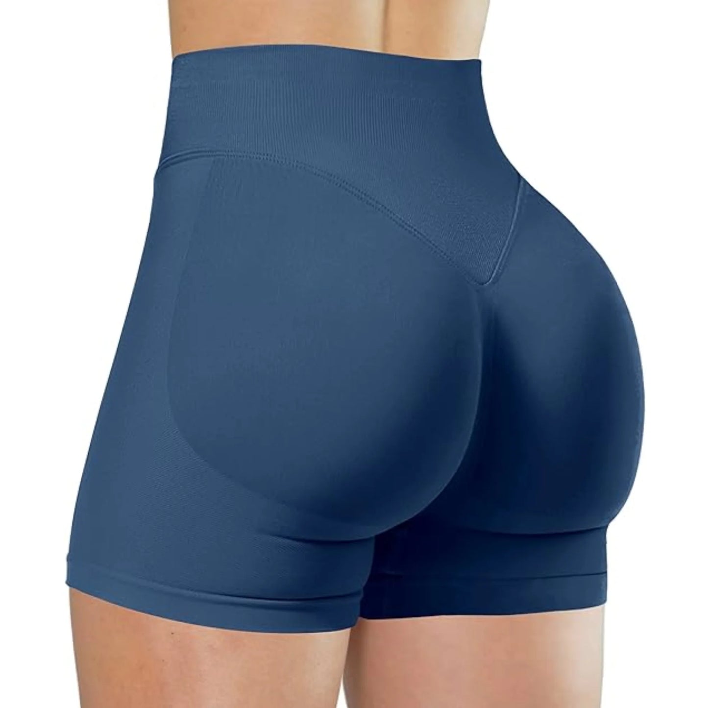 Summer High Waisted Yoga Shorts Fashionable/and Sexy Running Fitness Pants Solid Color Yoga Leggings