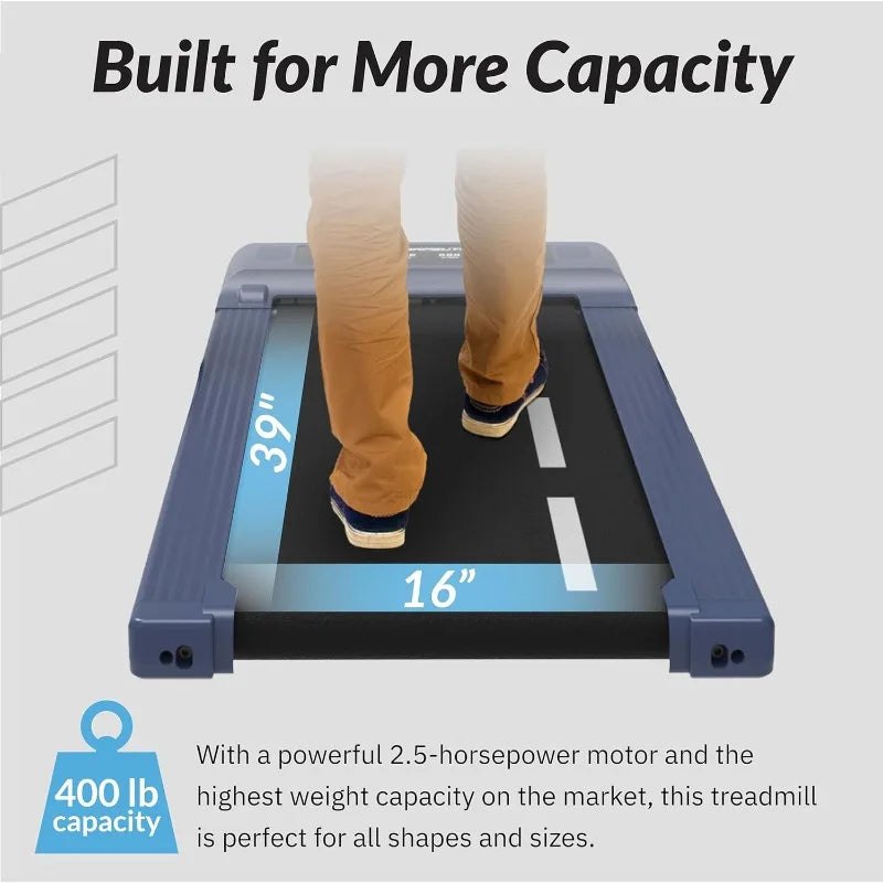 Exerpeutic 400 Lb. Capacity Heavy-Duty Walking/Jogging Exercise Treadmill Home Gym Workout Equipment Foldable
