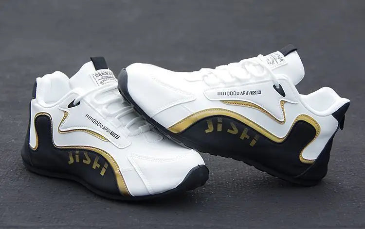 Running Shoes Men's Leather Shoes Fashion High-end/Travel Shoes Spring Autumn Men's Sneakers Leather Sports