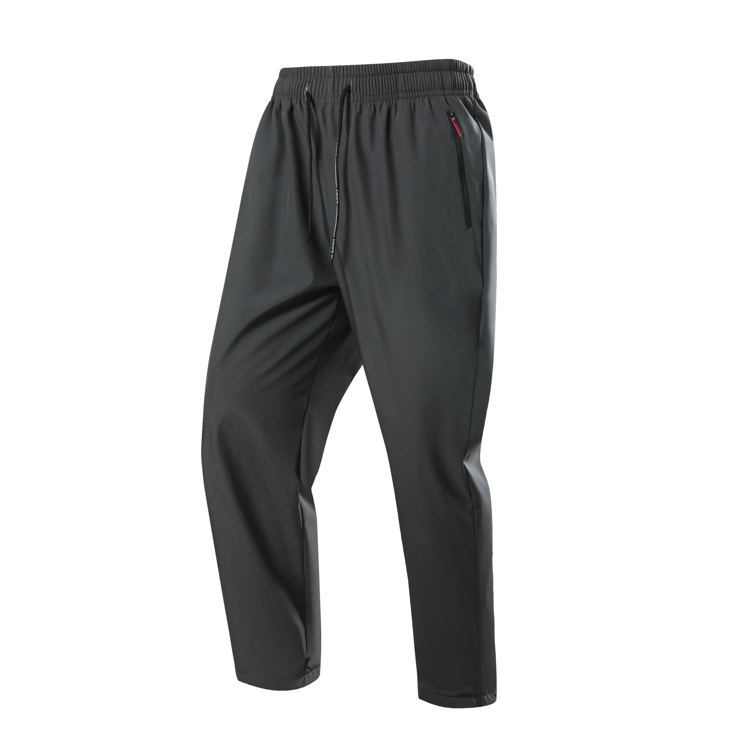 Men's casual pants elastic and form fitting elastic waist jogging/classic men's pants in blue black and grey