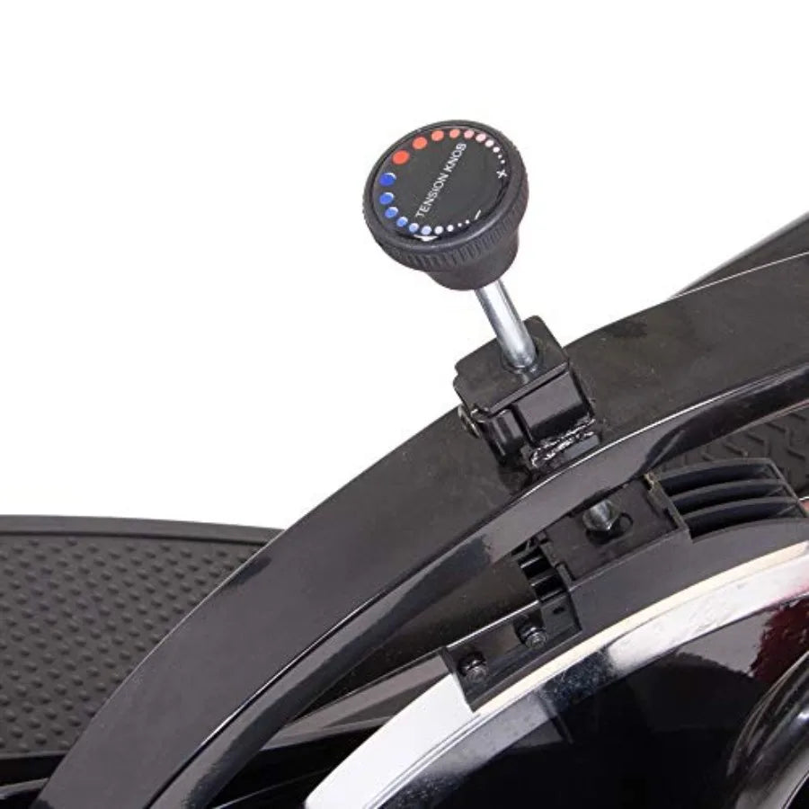 3 in 1 Exercise Machine with Seat Back Cushion Elliptical/Upright Cycling and Reclined Bike Modes Digital Comp