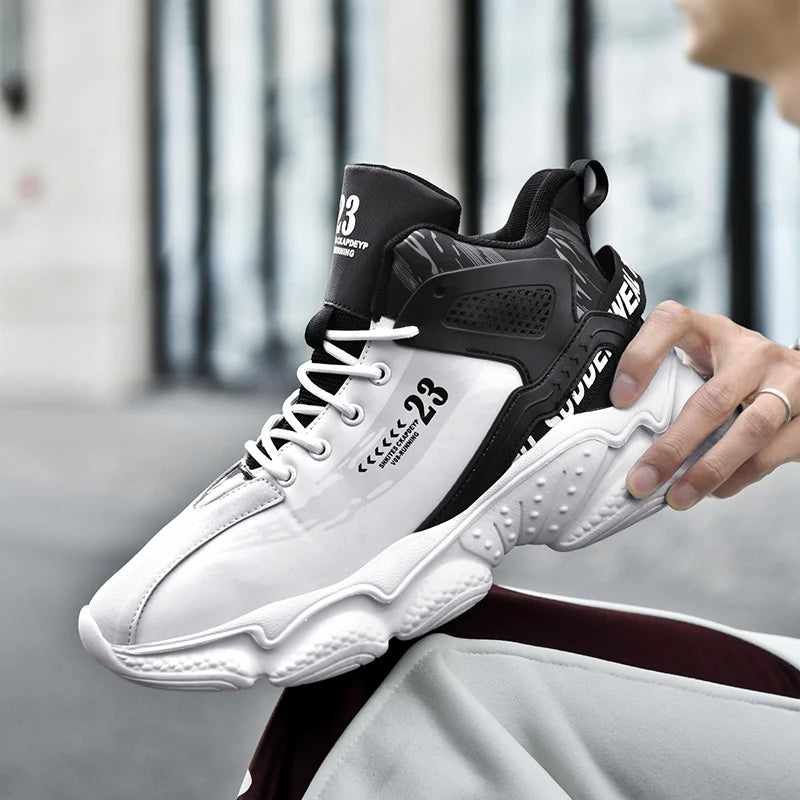 Men's running shoes, comfortable and lightweight walking shoes/running exercise casual sports shoes