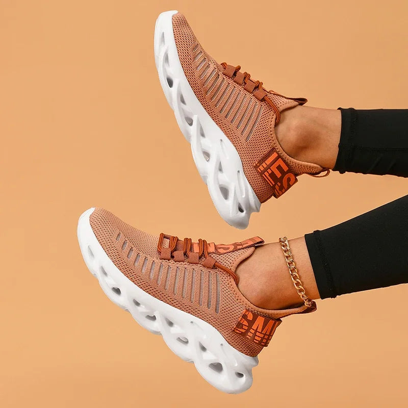 Running Sneakers Women Casual Sports Shoes Breathable Outdoor/Light Comfortable Mesh Walking Shoes for Women Athletic Shoes