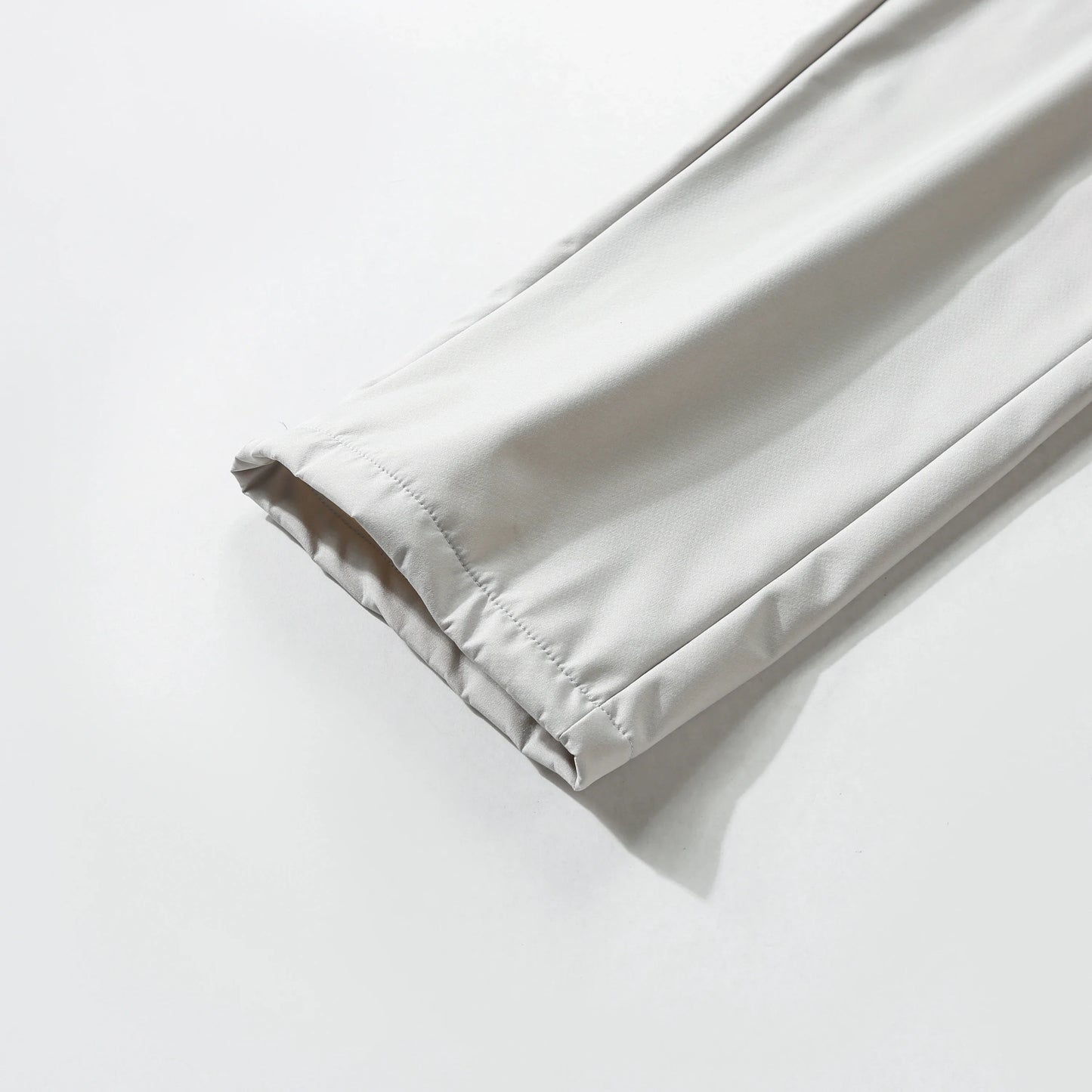 Men's casual pants elastic and form fitting elastic waist jogging/classic men's pants in blue black and grey