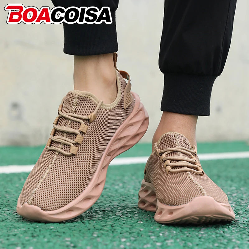 Man Running Shoes Comfortable Breathable Men's Sneakers Casual/Antiskid Wear-resistant Jogging Men Women Outdoor Sports