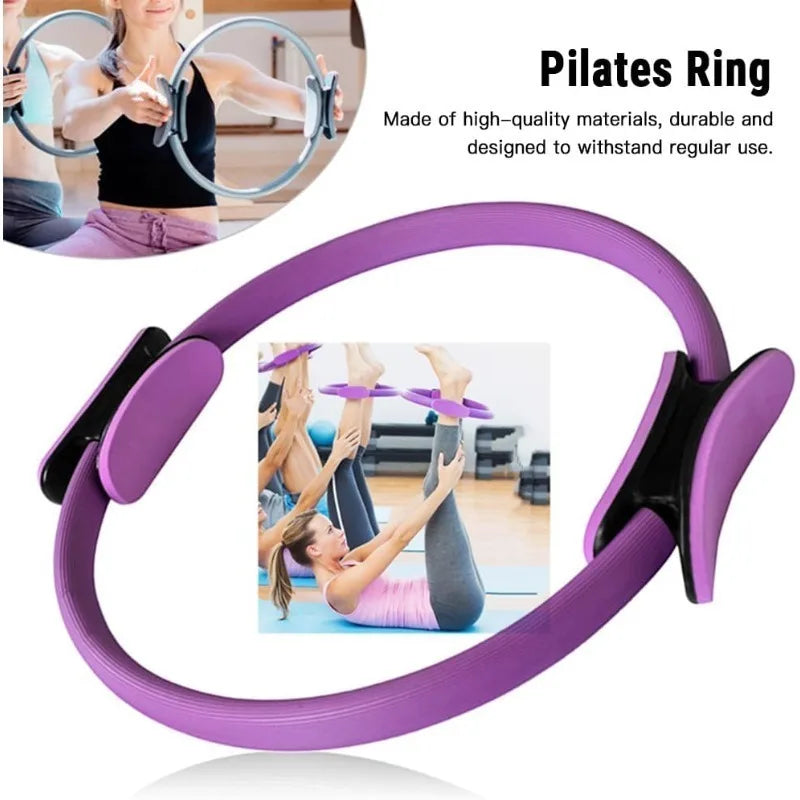 Yoga Sets for Women Pilates at Home Equipment Pilates Magic Ring Bands/for Working Out Glutes Yoga Ball 25cm