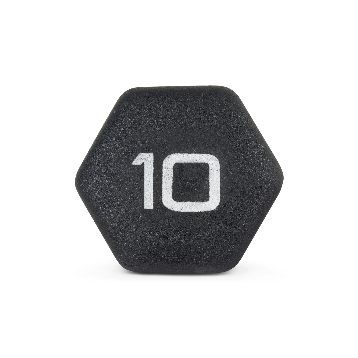 10lb Pair Neoprene Dumbbells, Non-Slip Quiet Hand Weights/for Home Gym Black Coated Fitness Equipment