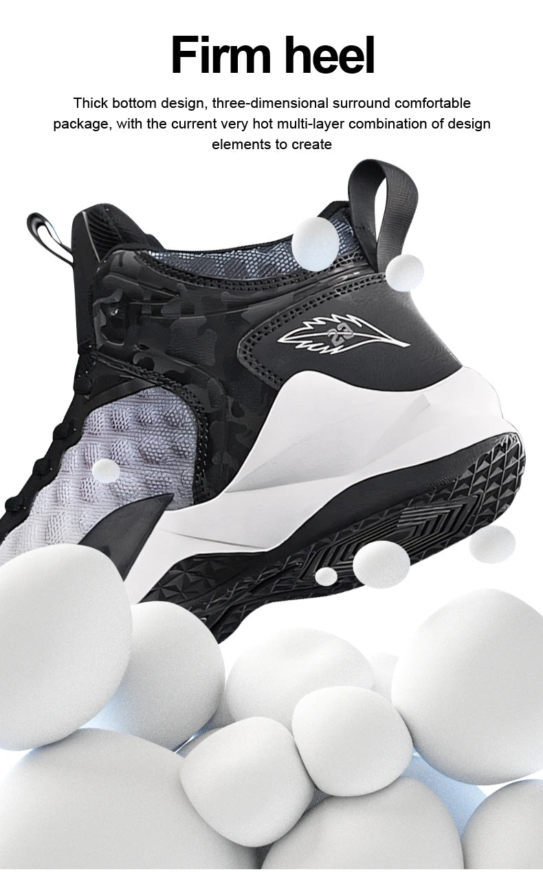 Men's Basketball Shoes Breathable Non-Slip Sneakers/Fashionable Sports Men Sneakers