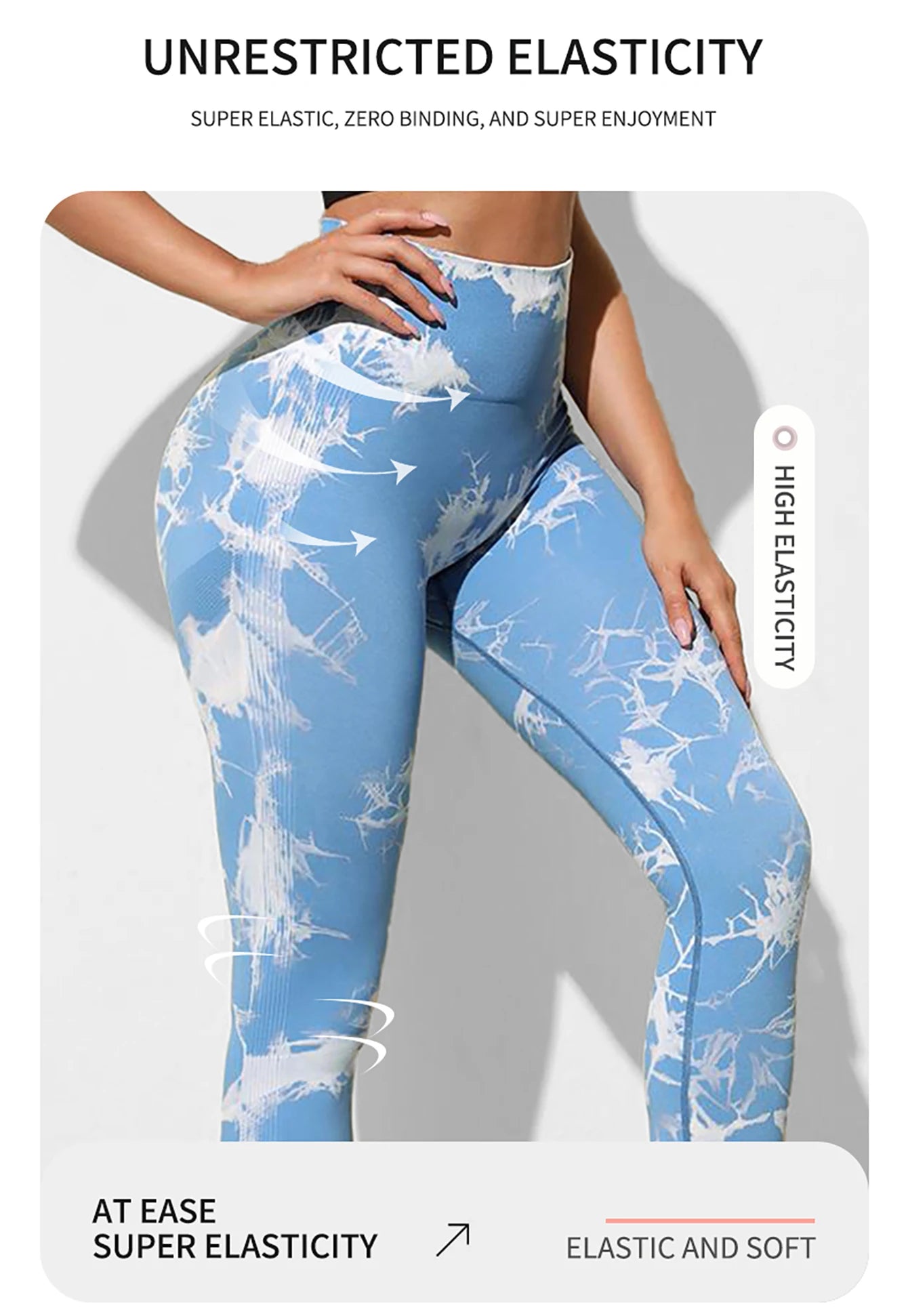 Tie Dye Yoga Pants Sport Leggings Women Seamless High Waist Push Up/Woman Tights Fitness Workout Leggings Gym Clothing