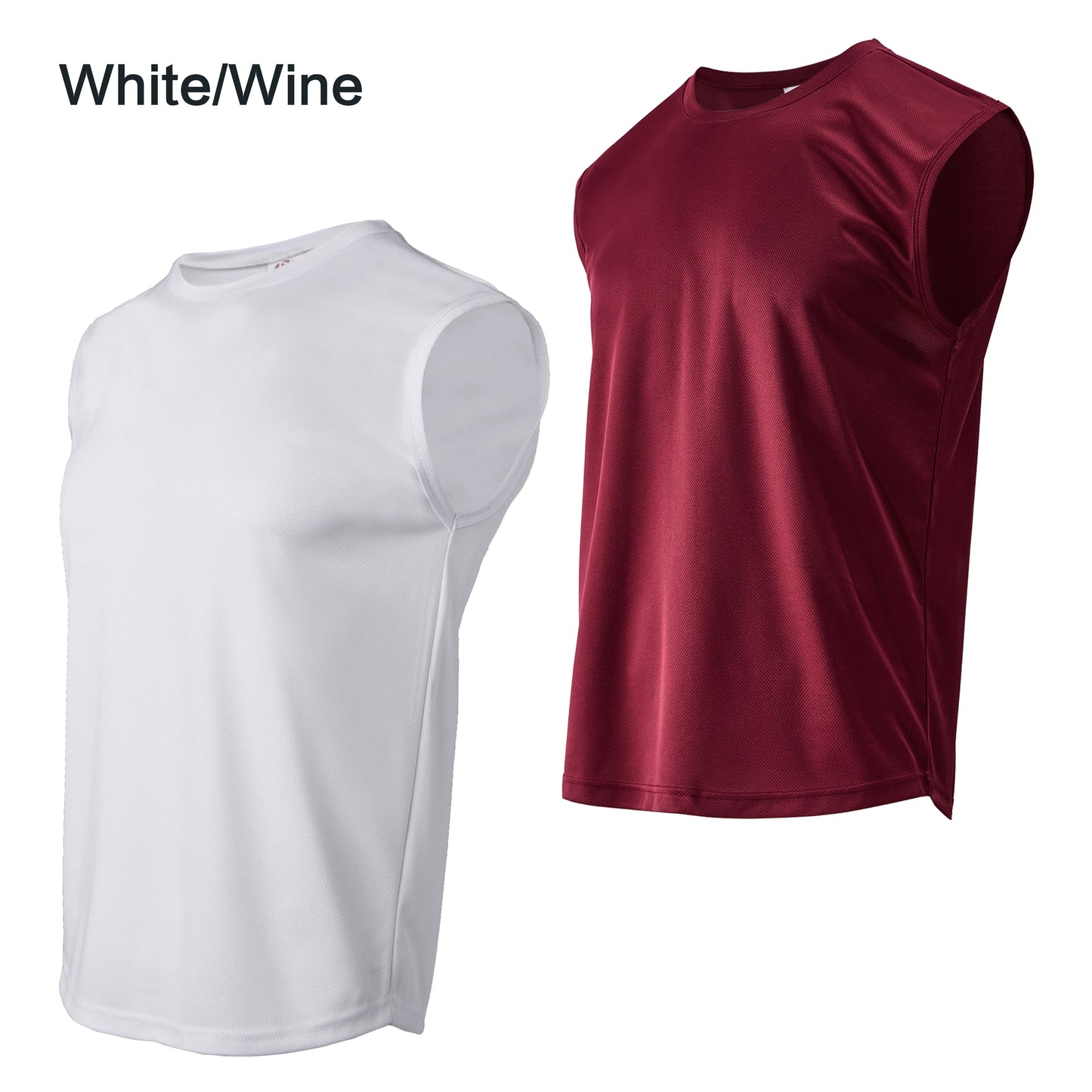 Summer men's outdoor fitness vest solid color top T-shirt/casual sports basketball shirt