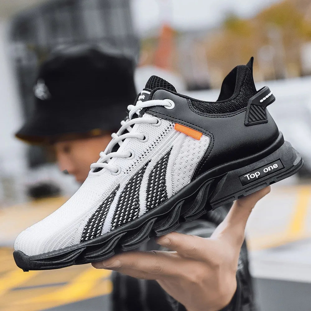 Oulylan Men's Shoes Lightweight Running Shoes for Men Sneakers/Comfortable Shoes Jogging Tennis Outdoor Casual Men Shoes