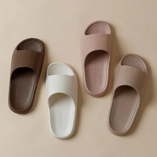 Fashion Women Slippers Summer Flat Lightweight EVA Home Slippers/Comfort Massage Couples Indoor Slides