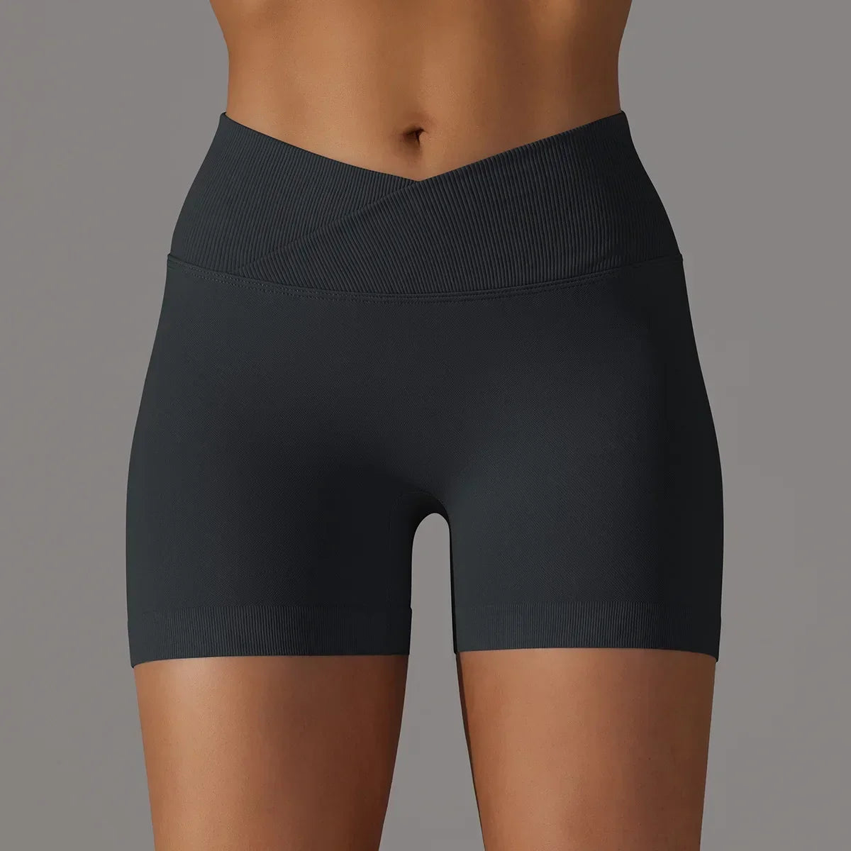 Women High Waist Workout Fitness Yoga Shorts Gym Push Up/Yoga Leggings Scrunch Butt Seamless Sports Shorts