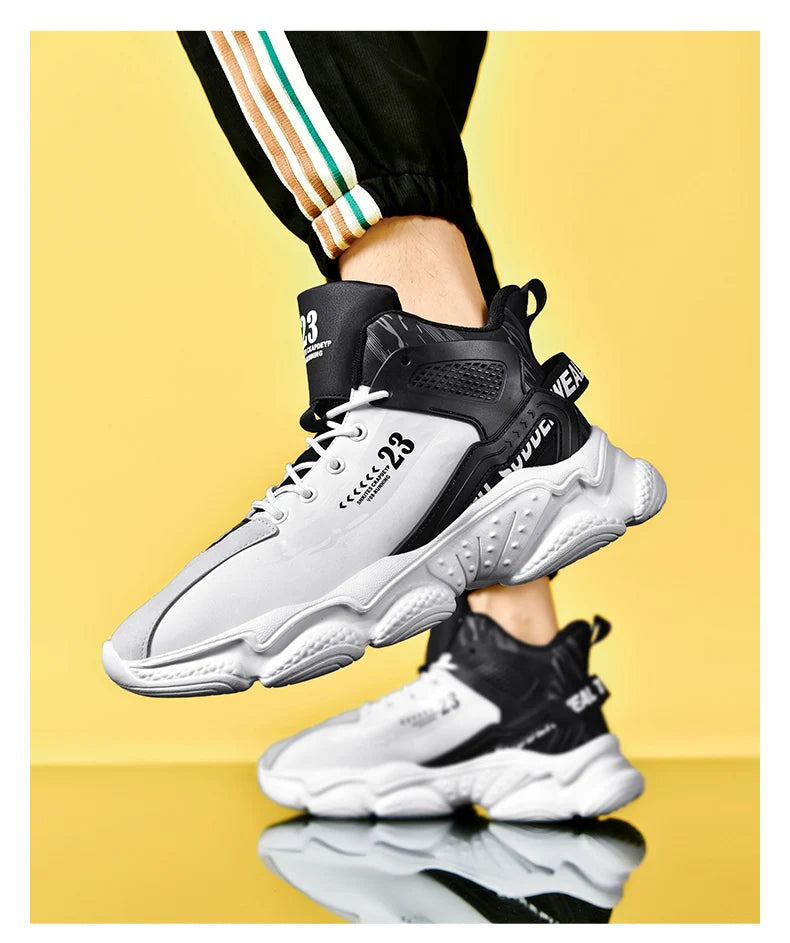 Men's running shoes, comfortable and lightweight walking shoes/running exercise casual sports shoes