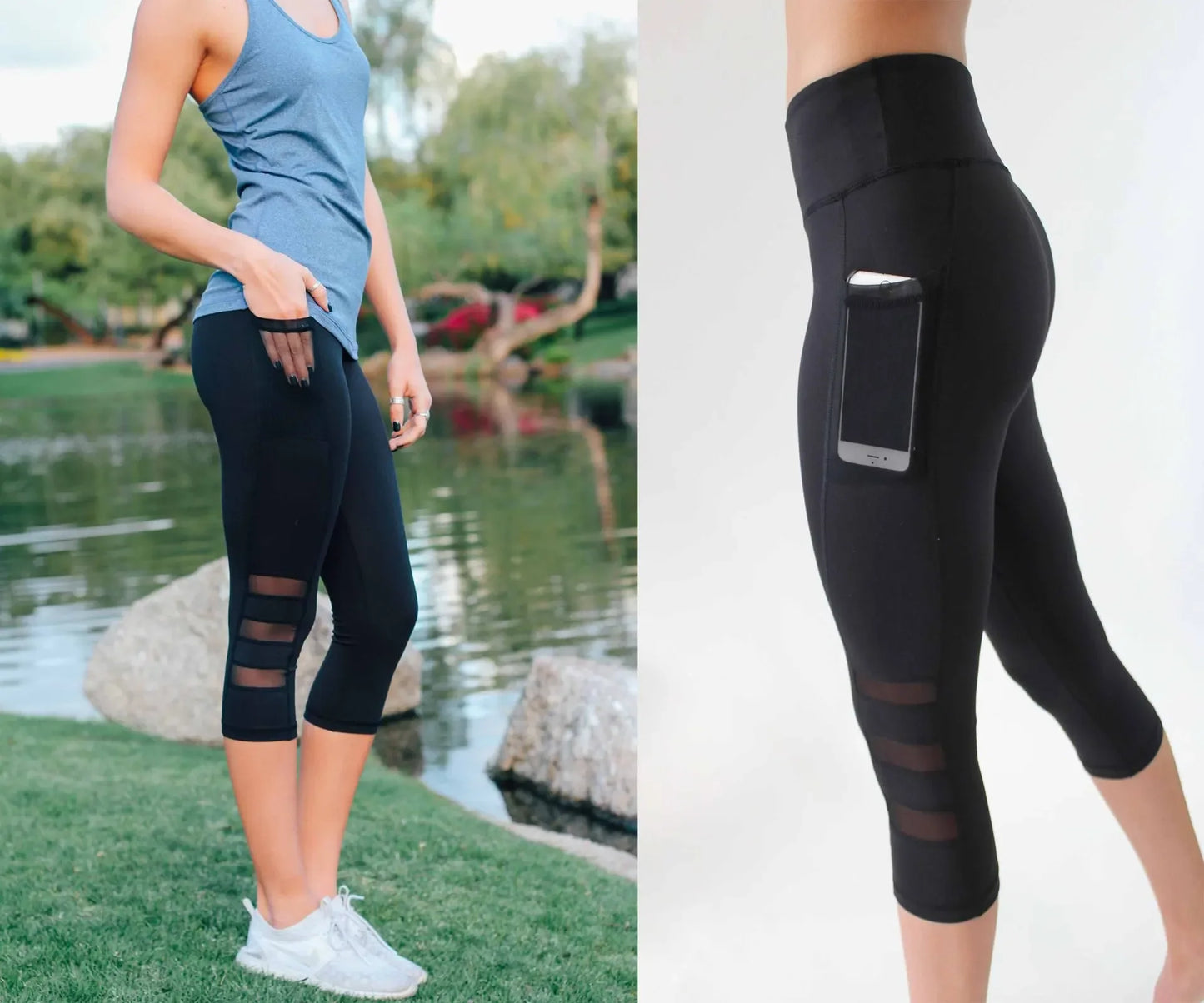 Women Mesh Patchwork Sport Leggings High Waist Tights Pants Solid Sports Wear/for Women Gym Push Up Yoga Pants Plus Size S-XL