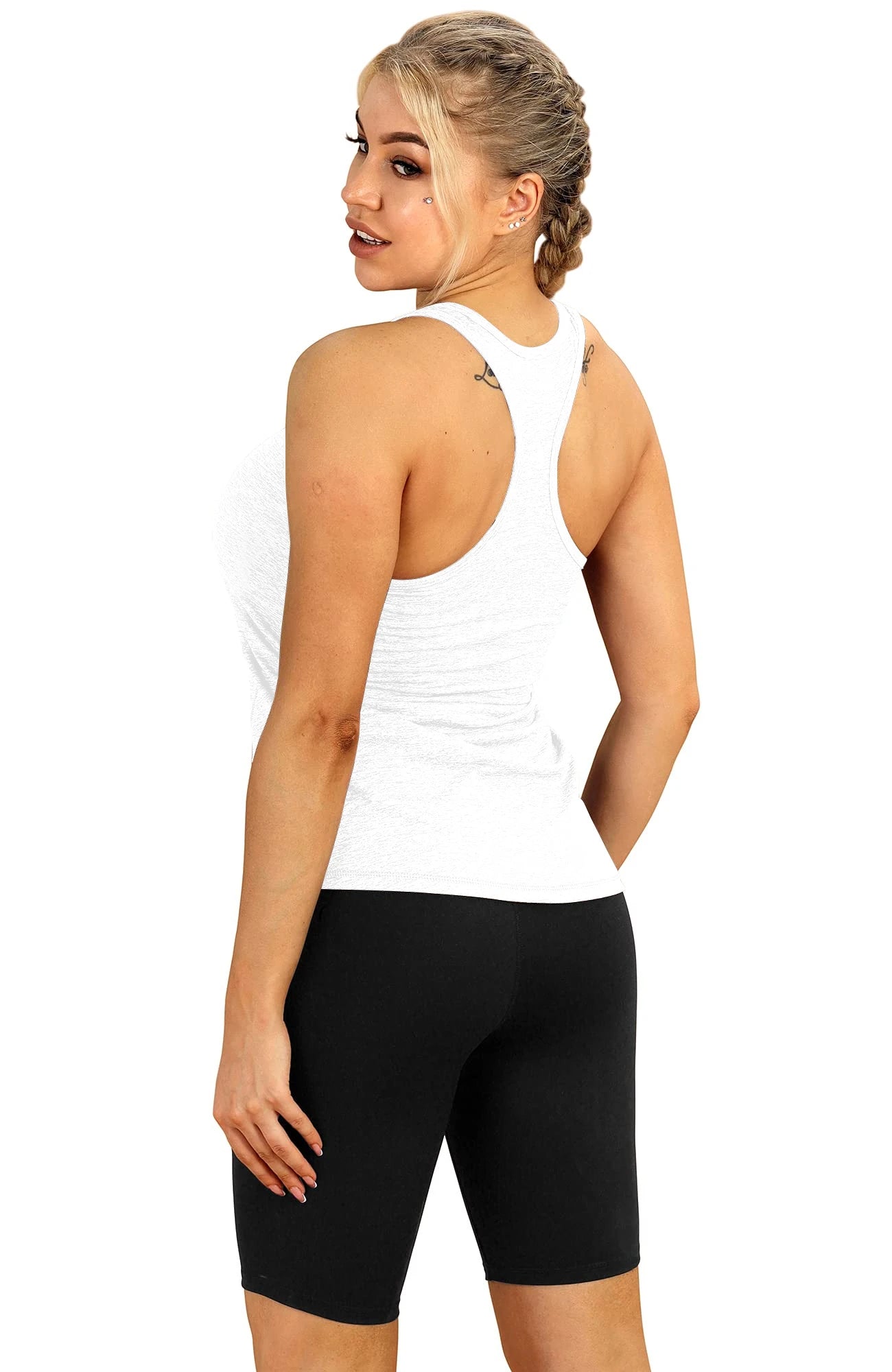 3 Pcs Women Sport tank Tops Loose Yoga Tops Quick Dry/Workout Sport Tops For Women Fitness Sport Yoga Shirt