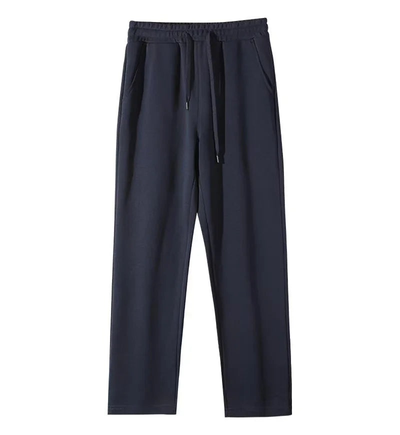 Men's Solid Color Casual Pants Comfortable & Stylish Design/Durable Fabric Perfect for Daily Wear & Home Use Versatile Style