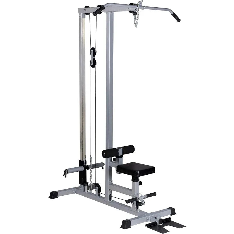 GDLF LAT Pull Down Machine Low Row Cable Fitness/Exercise Body Workout Strength Training Bar Machine