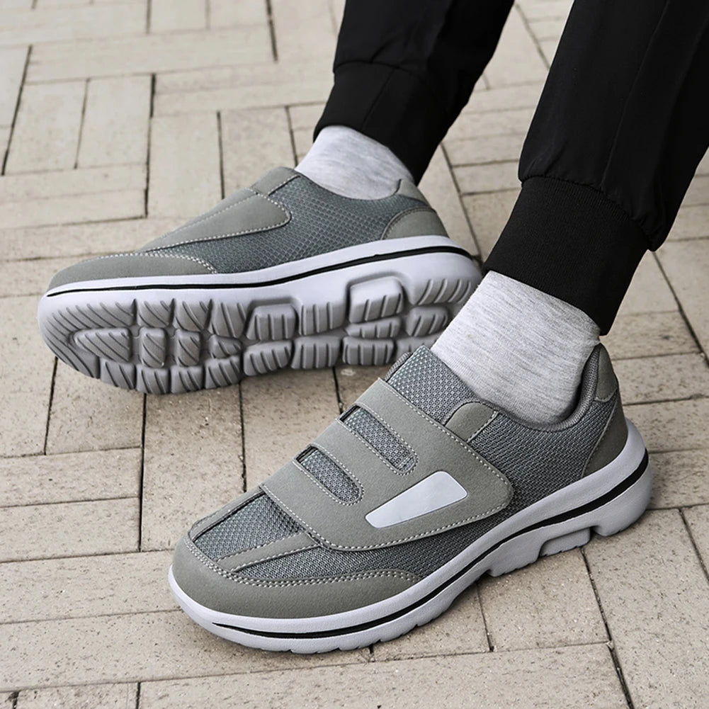 Diabetic Shoes Wide Walking Shoes with Adjustable Closure Lightweight/Edema Sneakers Non-Slip Hook and Loop Sneakers