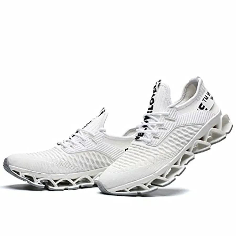 Men's Running Shoes Blade Tennis Walking Fashion Sneakers/Breathable Non Slip Gym Sports Work Trainers