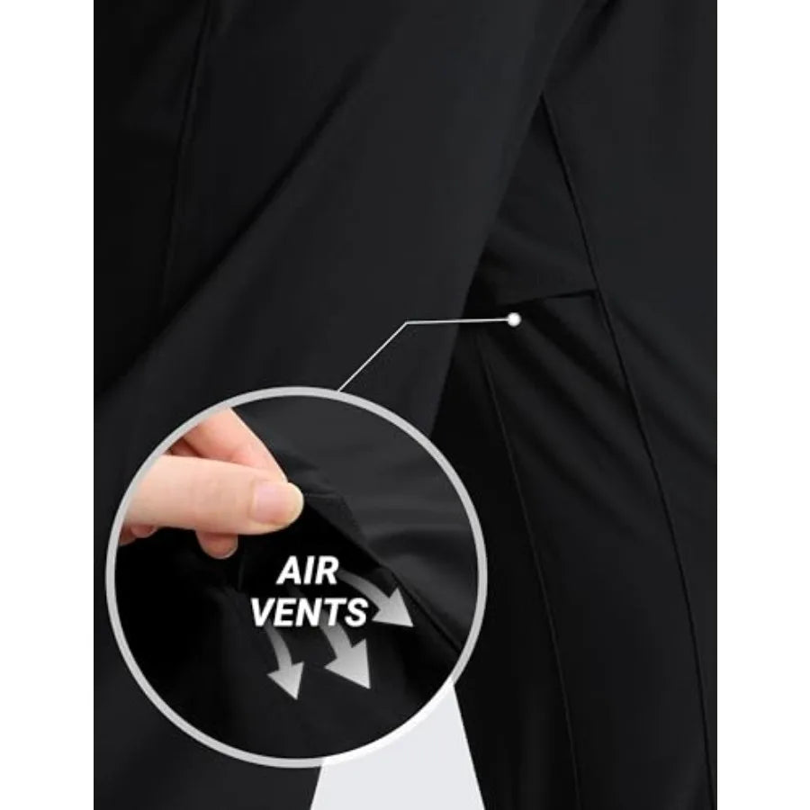 CRZ YOGA Workout Motion Pants for Men 30" Quick Dry Sweat-Wicking/Athletic Casual Daily Joggers Trouser with Pockets
