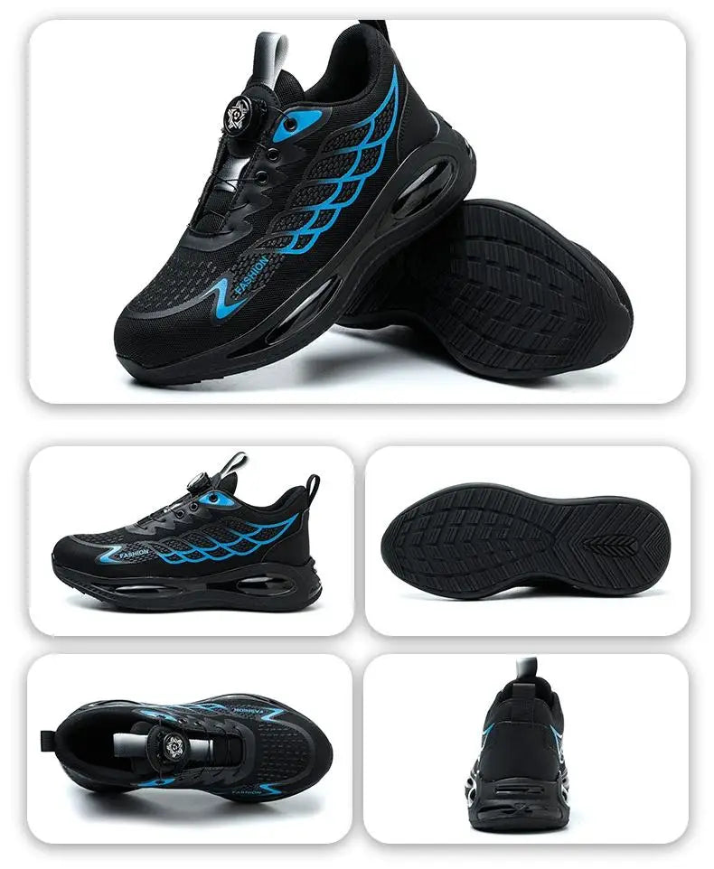 High-density Protective Shoes for men Anti Smashing/Anti Piercing Summer Lightweight Sneakers Work Safety shoes
