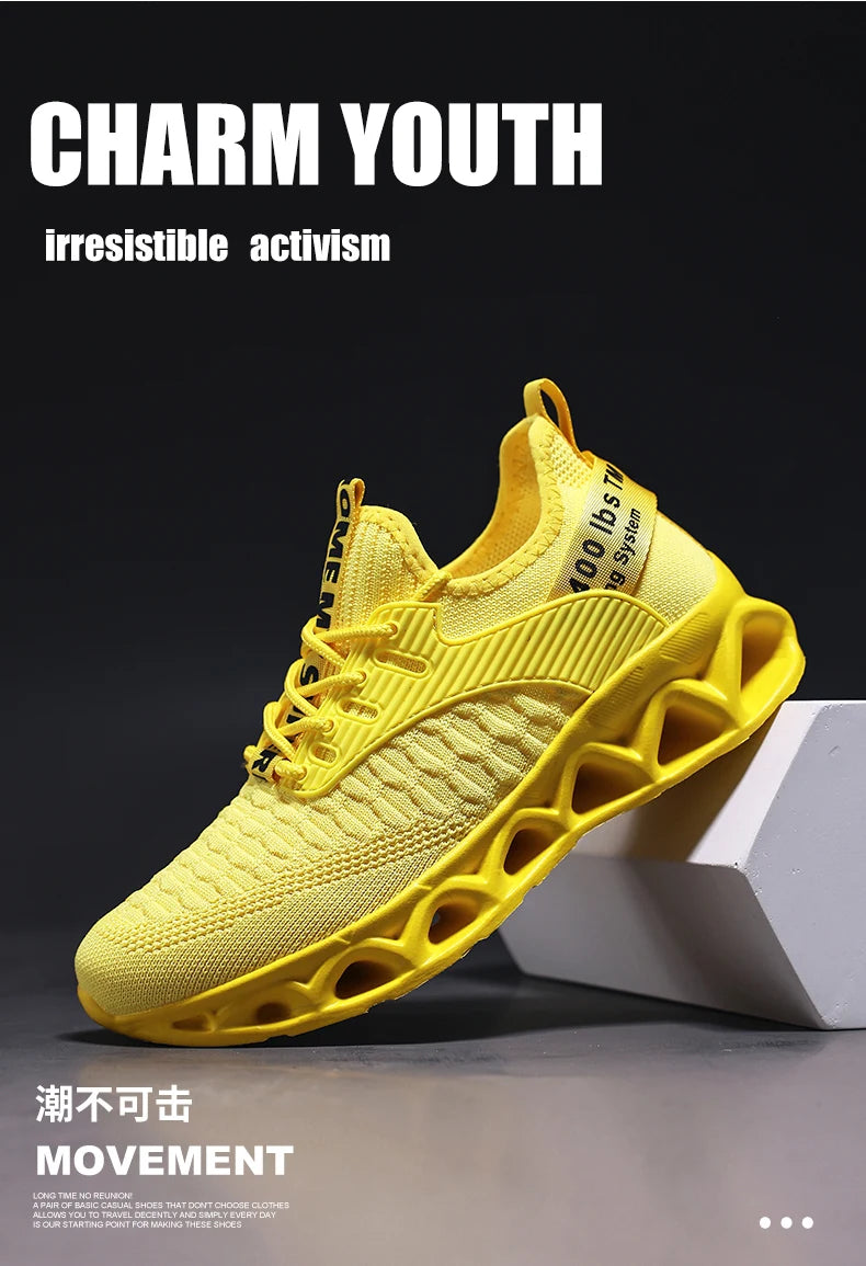 Women's running shoes, lightweight mesh, breathable and comfortable/flat soft tennis shoes, blade sports shoes for women