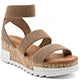 Summer Women's Sandals Platform Casual Wedge Shoes/Cork Elastics Strap Fashion Sandals
