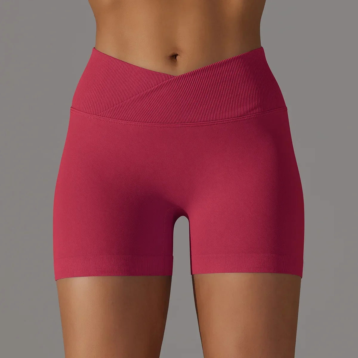 Women High Waist Workout Fitness Yoga Shorts Gym Push Up/Yoga Leggings Scrunch Butt Seamless Sports Shorts