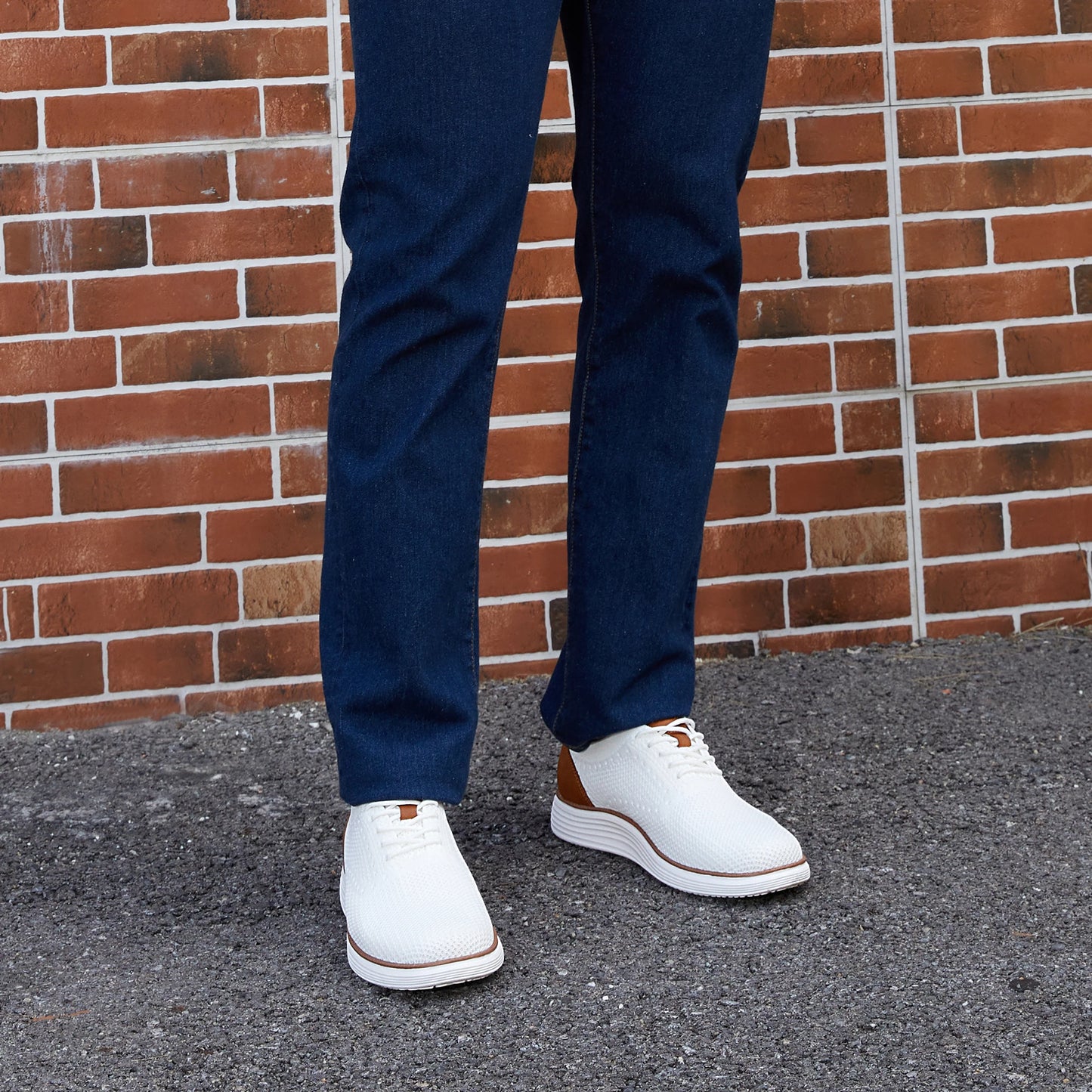 Men's Casual Sneakers Oxfords Business/Mesh Breathable Walking Athletic Shoes