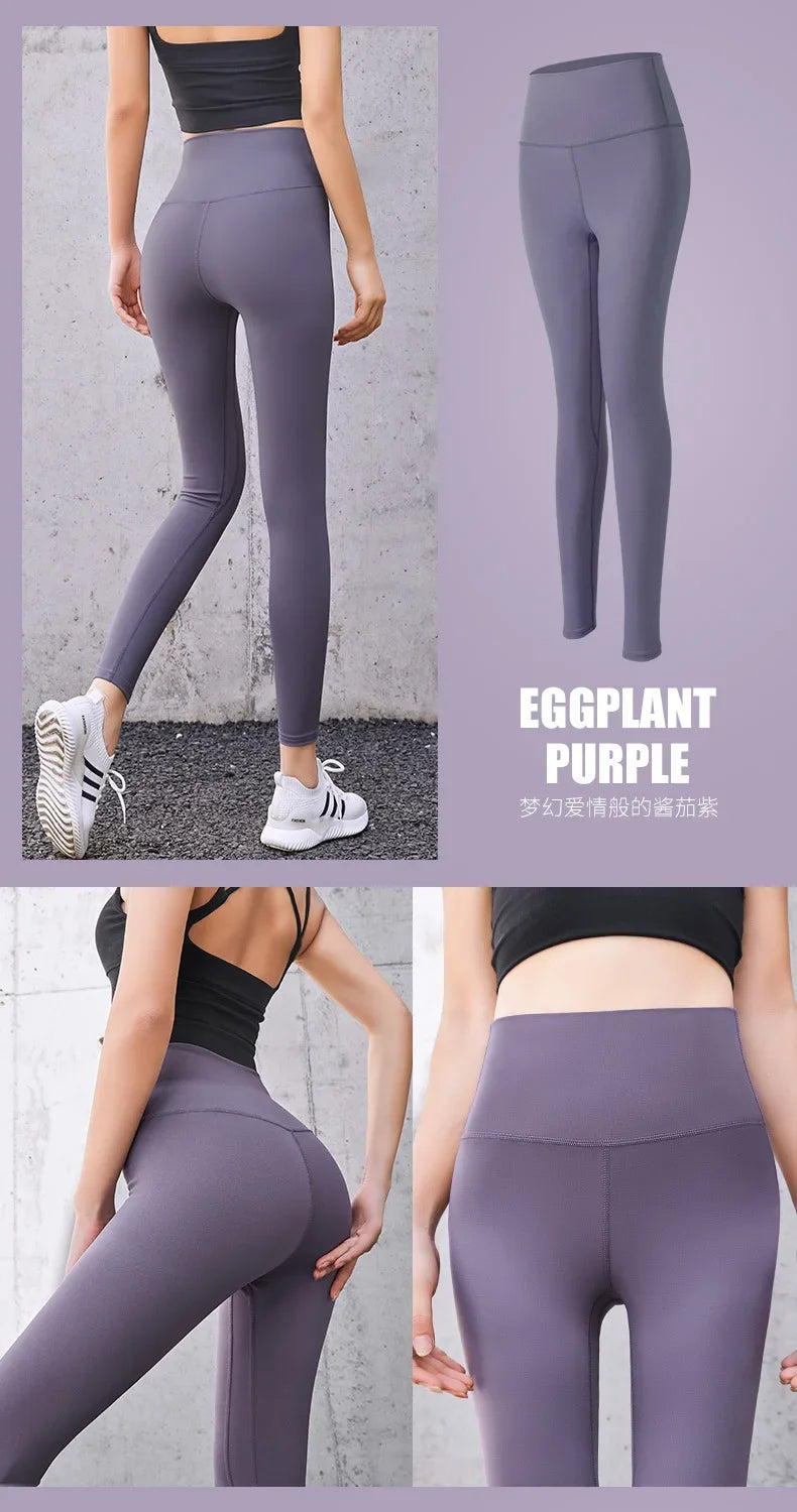 Yoga Pants High Waisted Gym Leggings Sport Women Fitness Seamless/Female Legging Tummy Control Running Training Tights