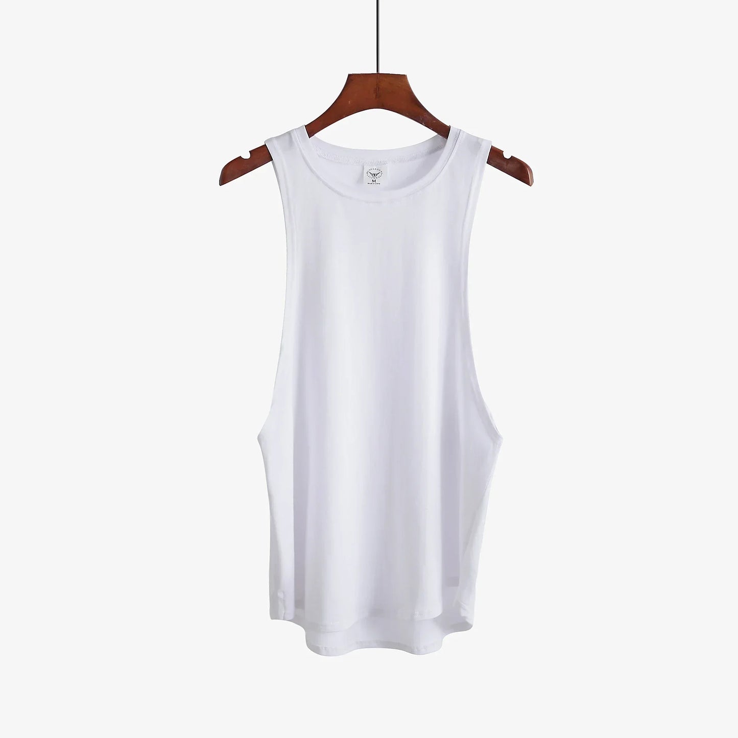Fitness clothing blank sleeveless shirt men's gym stringer tank top bodybuilding/tank top men sportwear undershirt