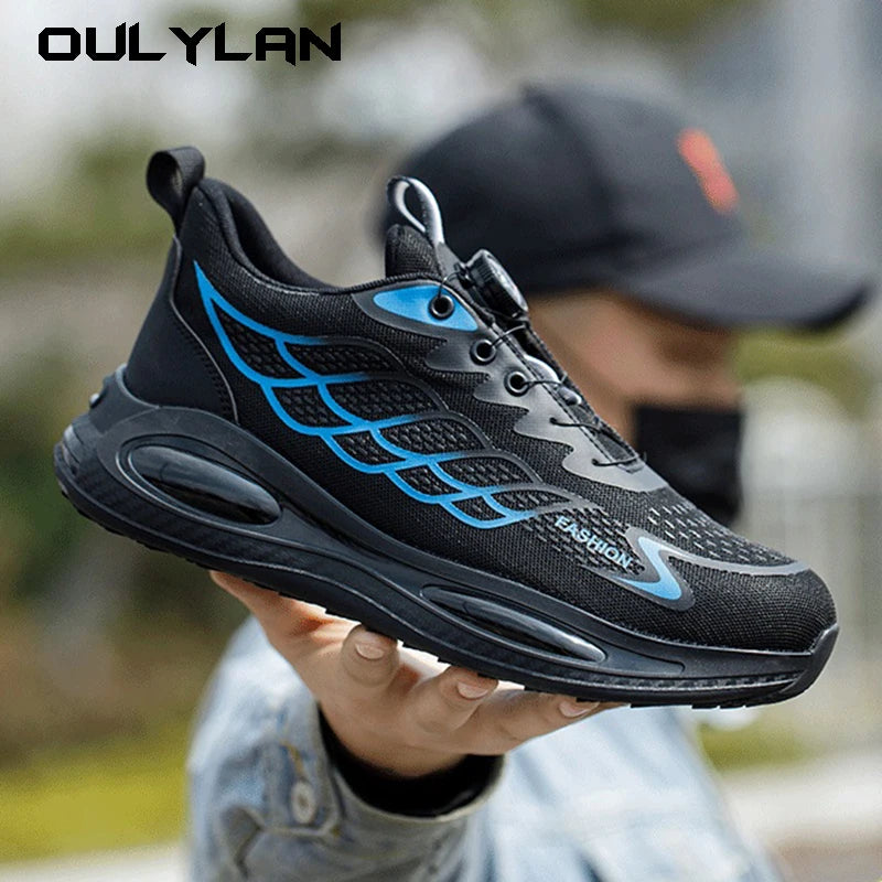 High-density Protective Shoes for men Anti Smashing/Anti Piercing Summer Lightweight Sneakers Work Safety shoes
