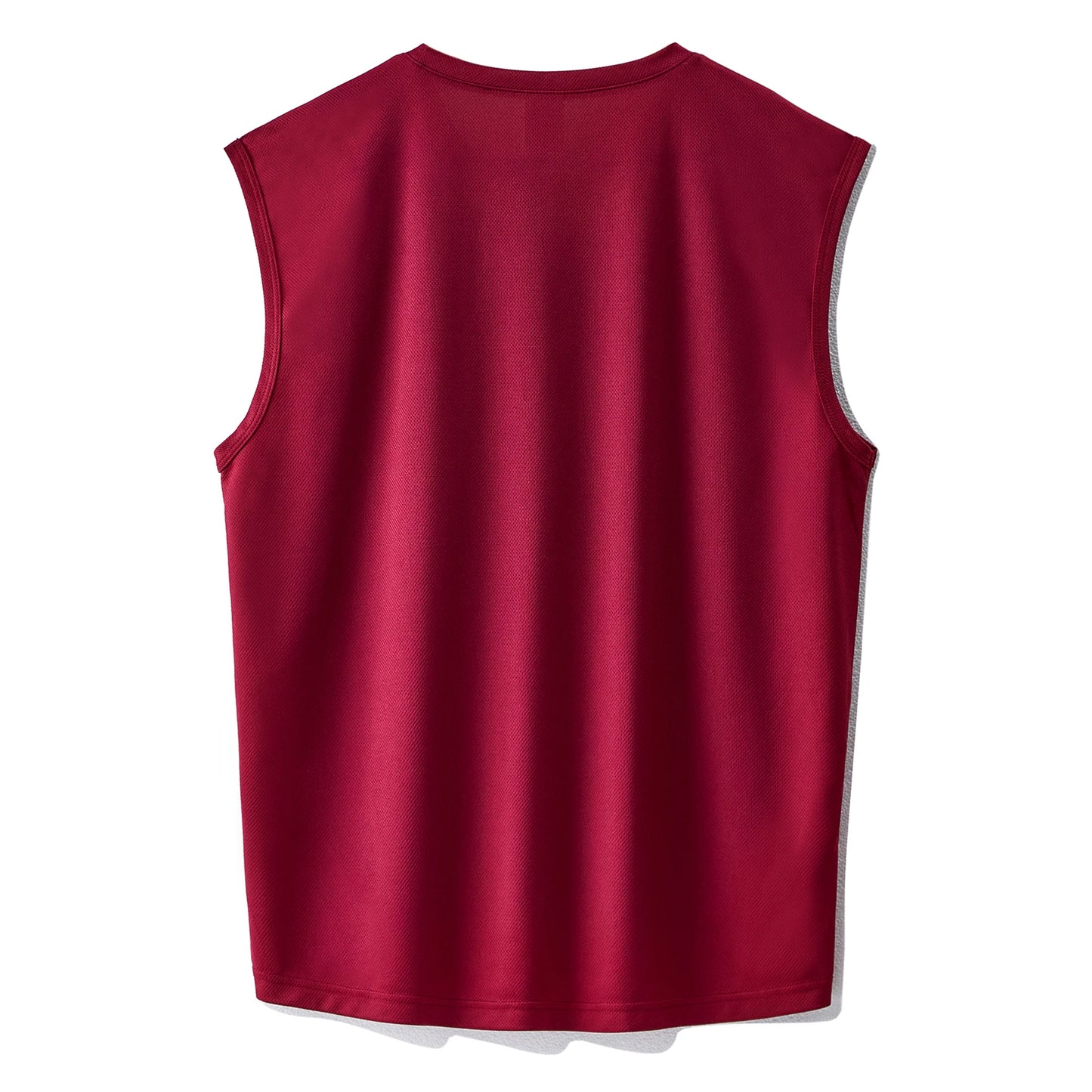 Summer men's outdoor fitness vest solid color top T-shirt/casual sports basketball shirt