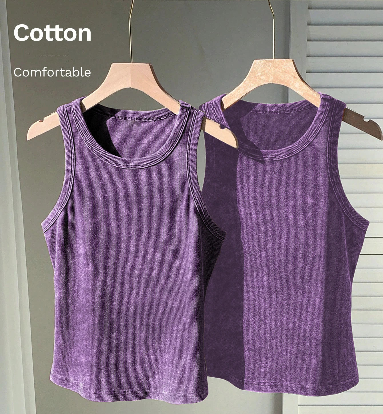 3PCS Set Cotton Camisole Vest Paired Summer Slim Fit Clothing/Simple Versatile Basic Top Breathable Women's Korean Style Tops