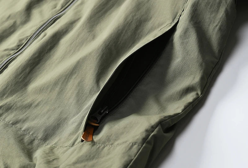 Windbreaker Men Tactical Jacket Waterproof Outdoor Hooded Coat/Sports Military Size S-5XL Field Climbing Thin Outwear
