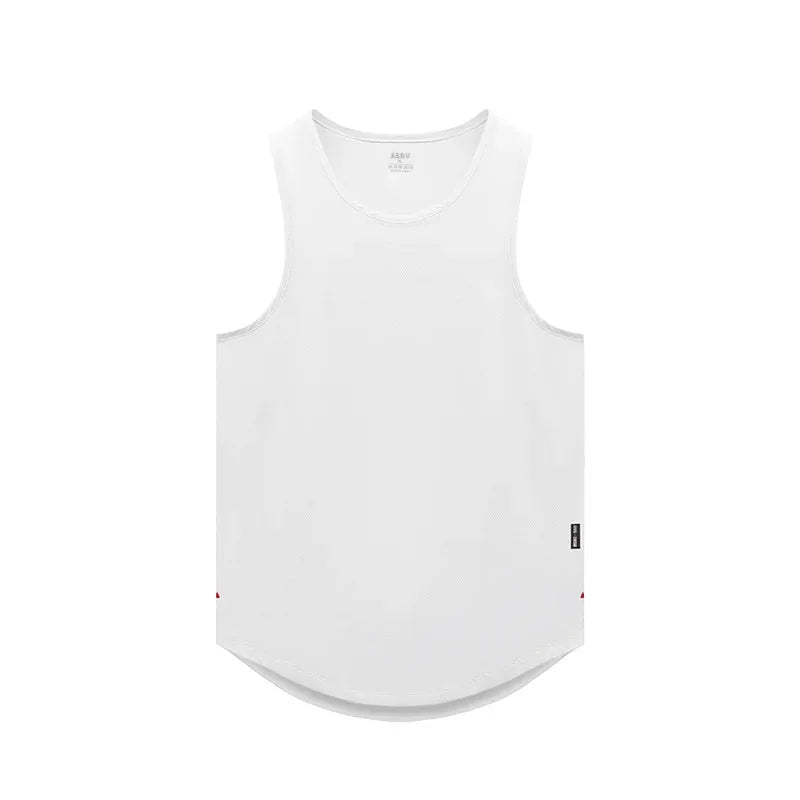 Men's Summer Casual Clothing Breathable Sport Basketball/Tank Top Gym Fitness Workouts Quick Dry Sleeveless Shirts Running Vest