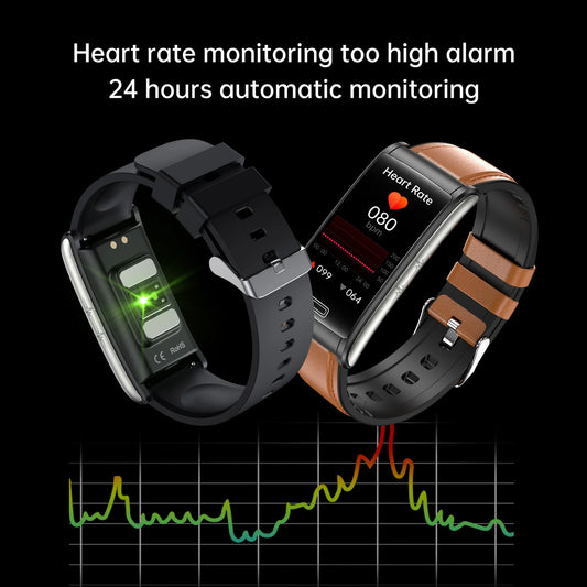 2025 New ECG+HRV Smart Watch Men Women Heart Rate/Blood Pressure Hypoxia Alarm Sleep Monitoring Fitness Sports Music Control