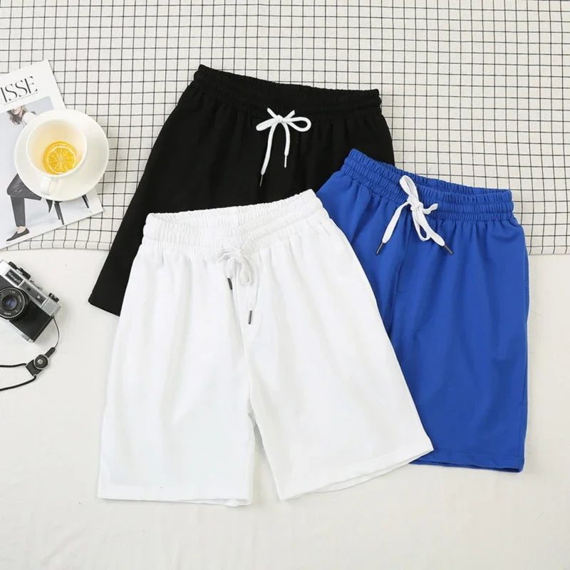 Summer Breathable Men Mesh Shorts Gym Bodybuilding Casual Loose Shorts/Joggers Outdoor Fitness Beach Shorts L-4XL