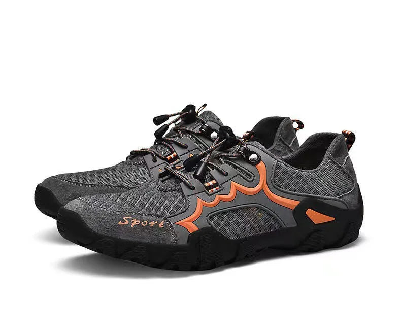 Oulylan Summer Breathable Men Hiking Shoes Mesh Outdoor Men/Climbing Shoes Men Sport Shoes Quick-dry Water Shoes