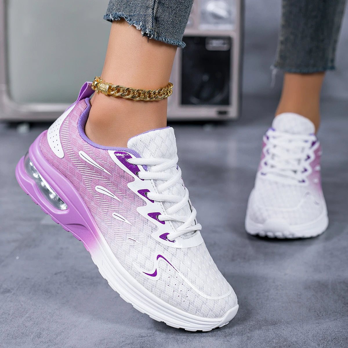 Sneakers for Women Orthopedic Sneakers Walking Shoes for Women/Lightweight Casual Tennis Sneakers Air Running Shoes