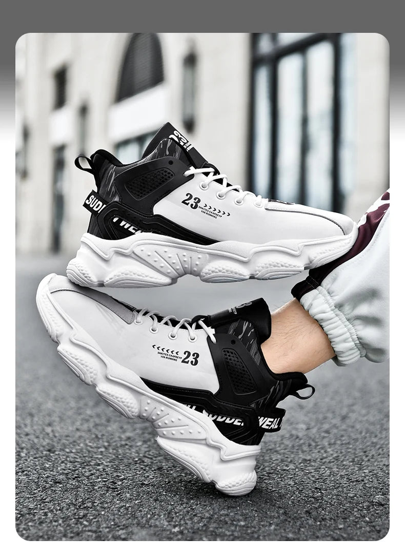Men's running shoes, comfortable and lightweight walking shoes/running exercise casual sports shoes