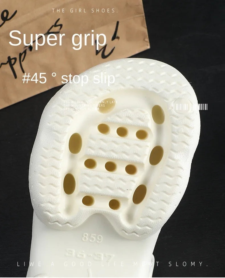 Popular Women Flip-flops Summer New Platform Wedges Slippers/Outdoor Fashion Slides EVA 7CM Shoes Casual Flip-flops