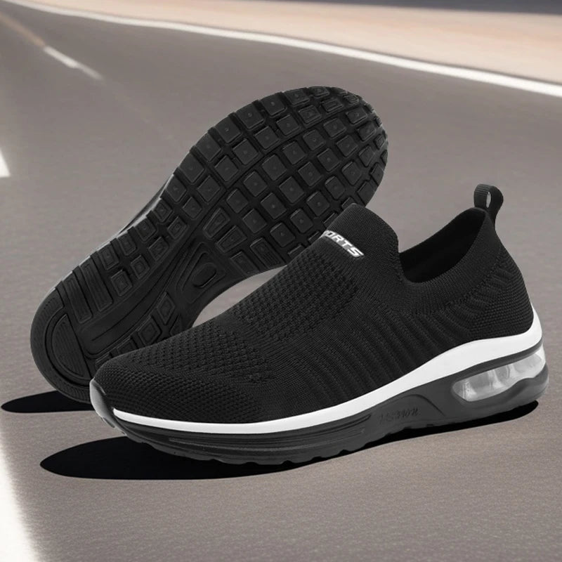 Women's Slip On Sneakers Women's Running Shoes/Lightweight Casual Sneakers for Gym Travel Work
